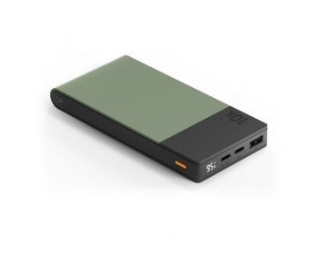 PowerBank GP M2+ 10C, 10.000mAh, moosgrün, mit Smart LED Anzeige