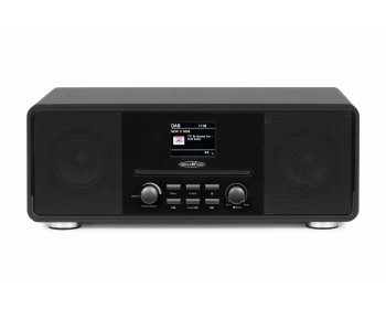 HRA19DAB schwarz, DAB+/DAB/UKW-Radio mit Bluetooth, MP3/CD, AUX-IN