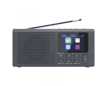 OPTICUM TON 5 schwarz; RADIO UKW, DAB, DAB+, Bluetooth