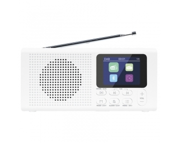 OPTICUM TON 5 weiß; RADIO UKW, DAB, DAB+, Bluetooth