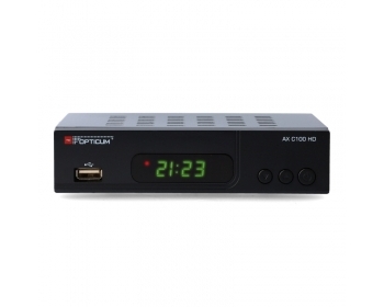 Opticum AX C100HD, DVB-C-HD-Receiver, HDMI, Scart, USB, Full-HD