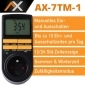 AX 7TM-1, digitale 7-Tages Zeitschaltuhr