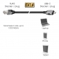 C541-3L, 3,0 m, Ethernet-Kabel Cat 6 F/UTP USB C auf RJ45