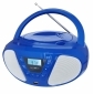 CDR614U blau, Boombox mit Radio, CD und AUX-IN