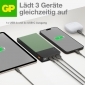 PowerBank GP M2+ 10C, 10.000mAh, moosgrün, mit Smart LED Anzeige