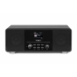 HRA19INT schwarz, Internet/DAB+/DAB/UKW-Radio mit Bluetooth, MP3/CD, AUX-IN