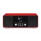 HRA19DAB rot, DAB+/DAB/UKW-Radio mit Bluetooth, MP3/CD, AUX-IN