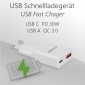 MQ2L, Schnellladegerät, USB-A, USB-C, 30 W