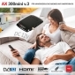 OPTICUM AX 300mini V3, Digitaler HD Satelliten Receiver, HDMI, Unicable, inkl. Wandmontagehalterung