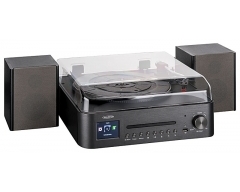 HIF2080INT, Stereo Komplettsystem mit Internet, DAB/UKW, CD/MP3, Bluetooth & Plattenspieler