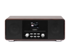 HRA19INT holz, Internet/DAB+/DAB/UKW-Radio mit Bluetooth, MP3/CD, AUX-IN