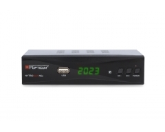 NYTROBOX NSe, DVB-T2/C-Receiver, H.265, PVR, USB, SCART, HDMI, programmierbare Fernbedienung